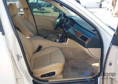 2007 BMW 525I z USA, uszkodzony, nr VIN WBANE535X7CY04047